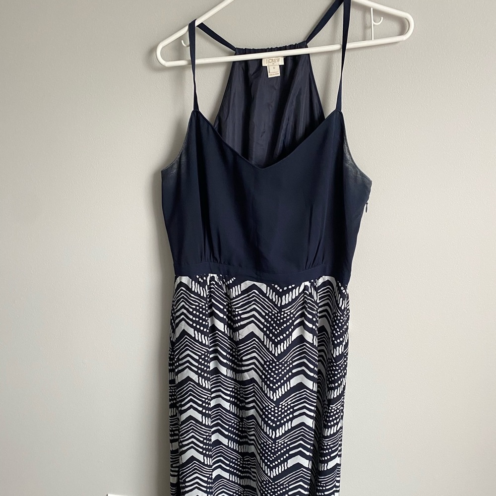 J.Crew Navy Maxi Dress - size 12